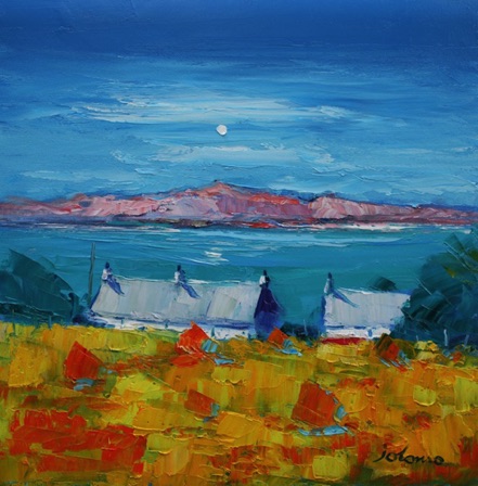 Wee haystacks Isle of Iona 16x16
&pound;3100